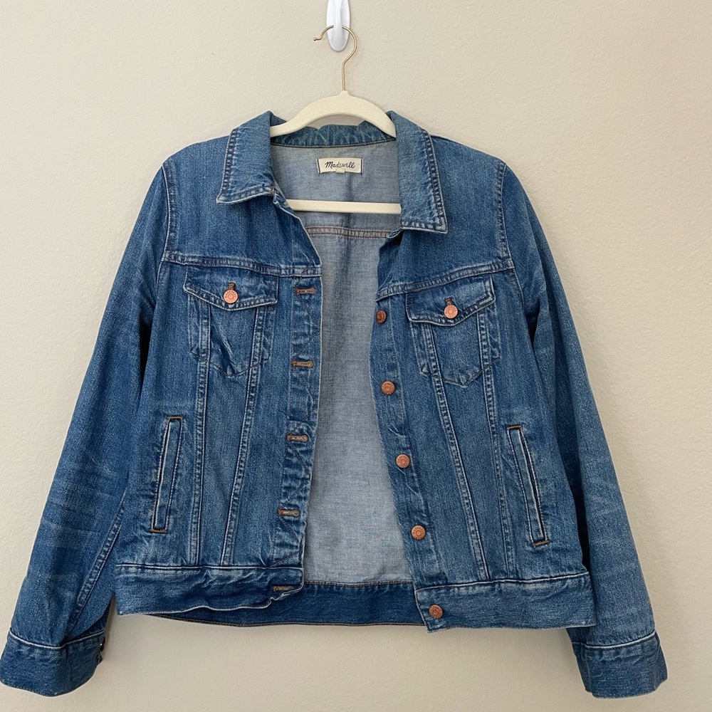 Madewell The Jean Jacket in Pinter Wash